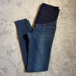 H&M MAMA maternity Super Skinny jeans- med-dark wash